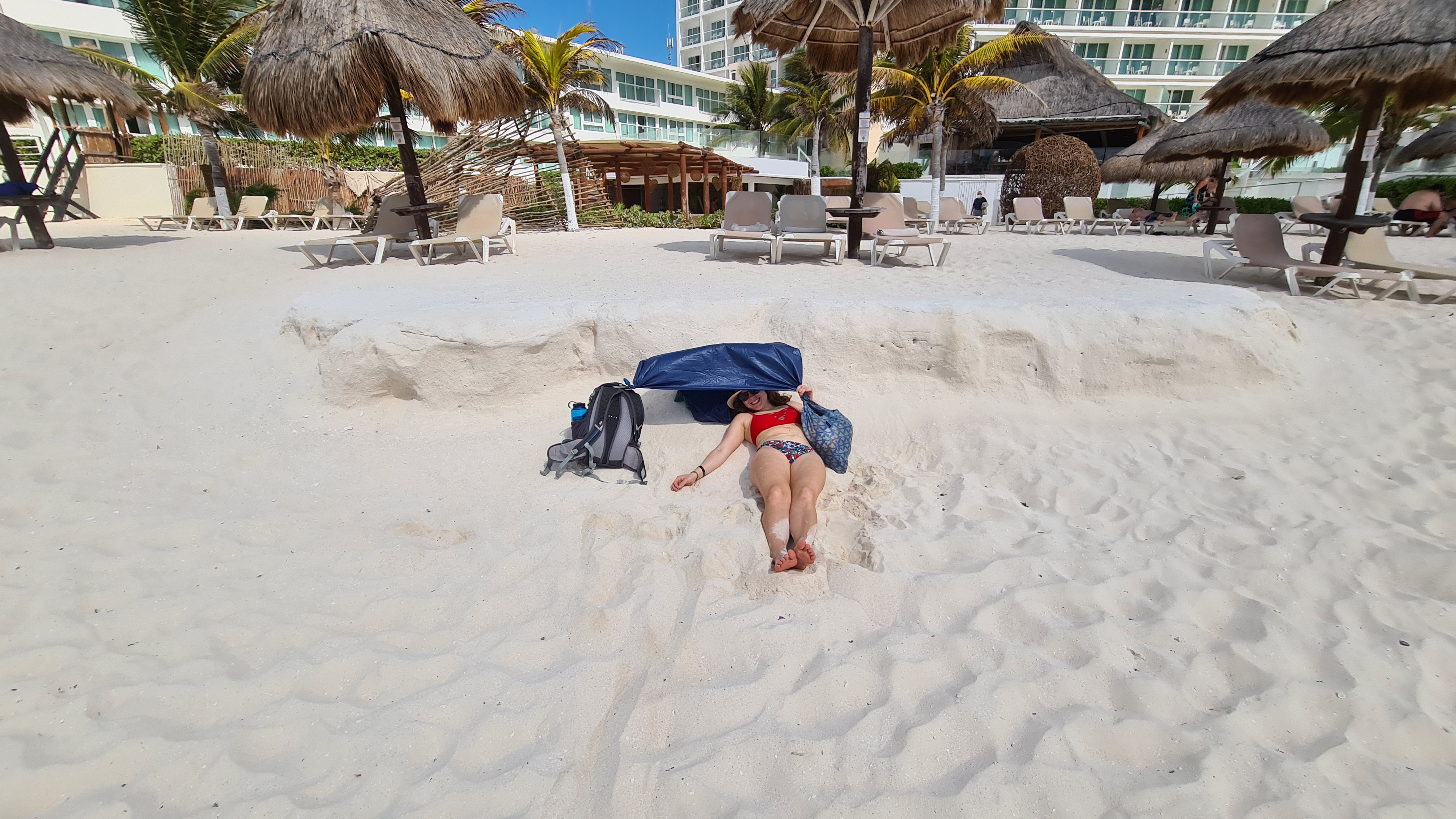 Cancun erster Strand