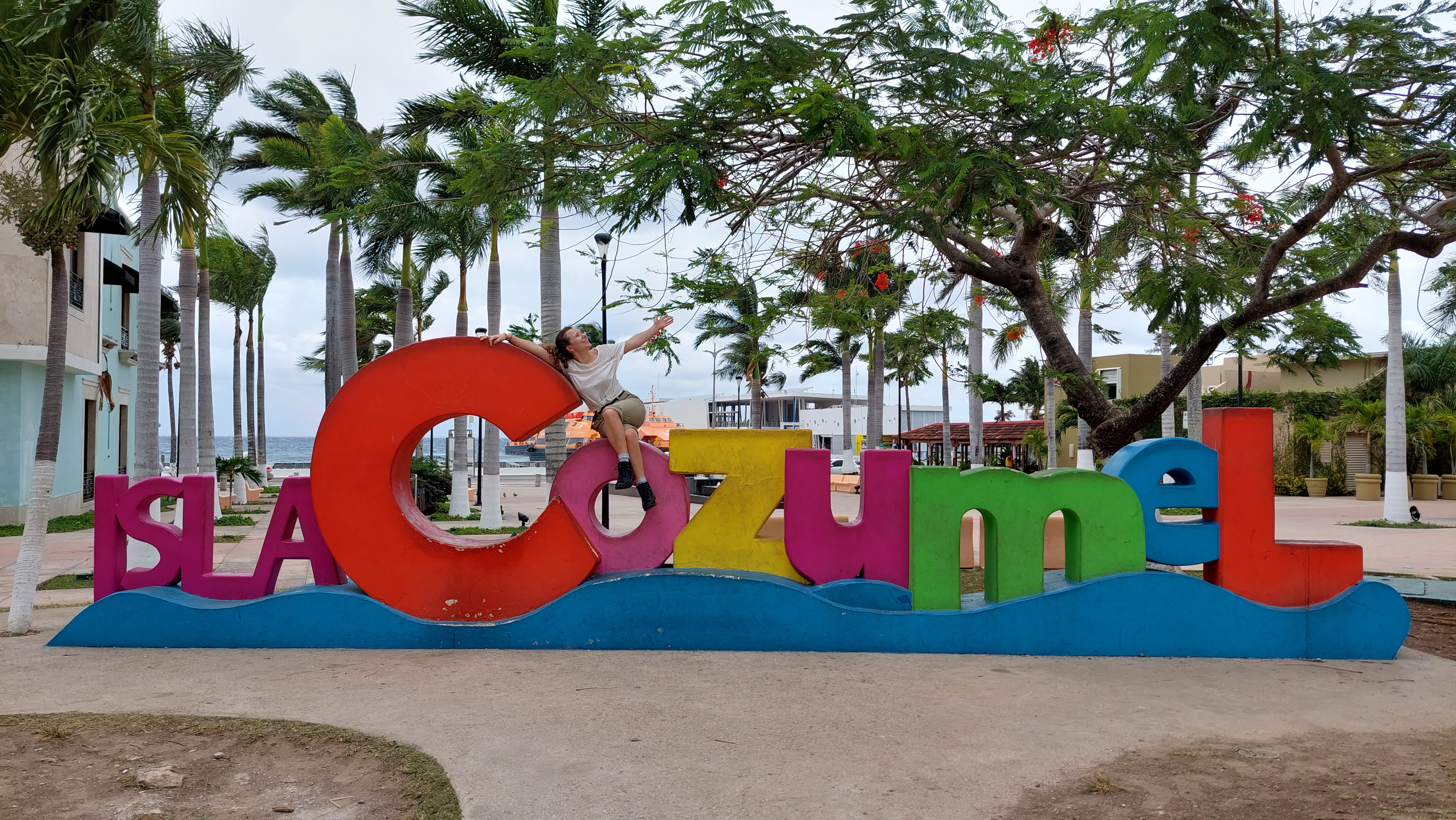 Playa Cozumel Schriftzug Talja