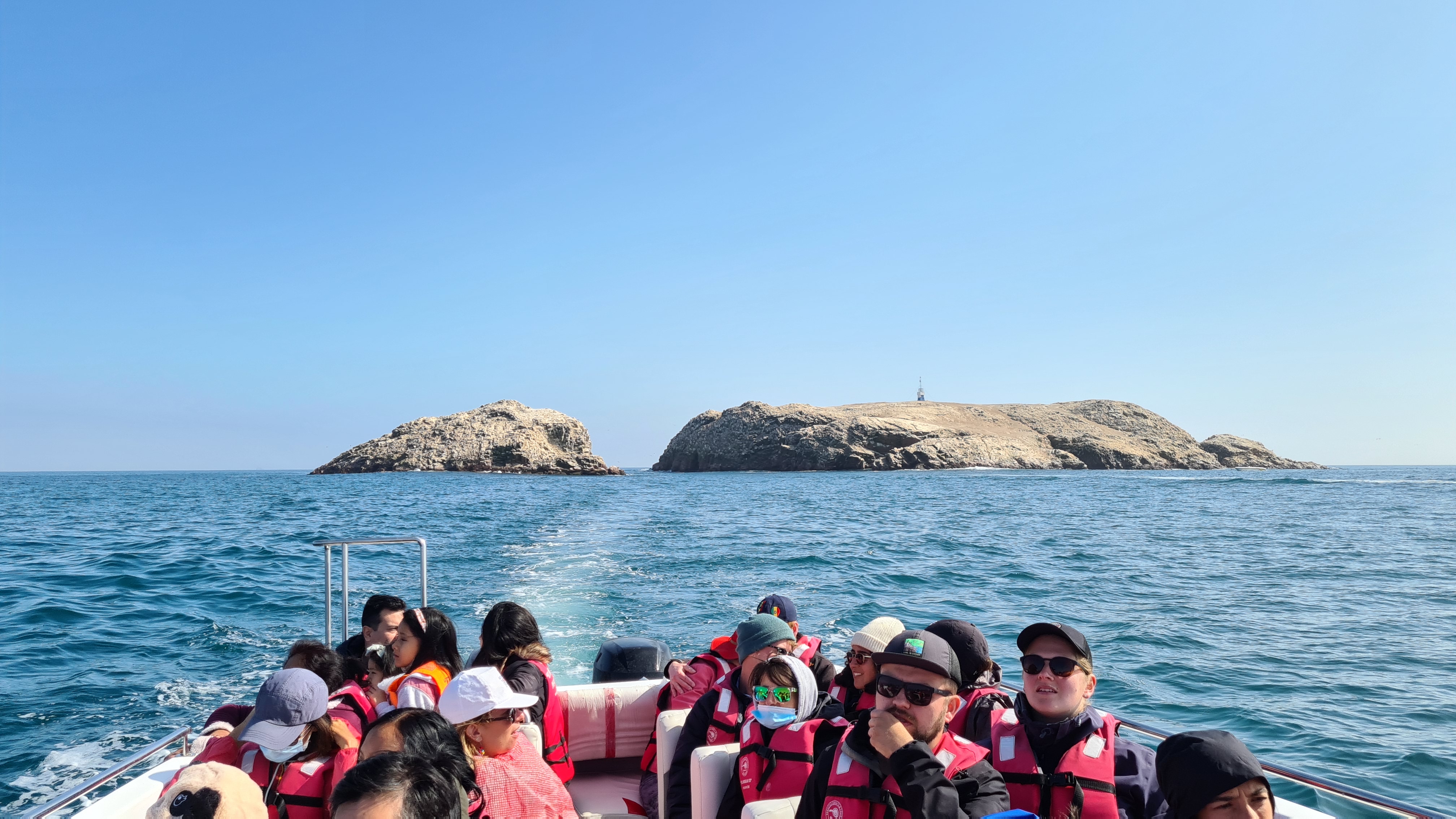 Bootsfahrt zur Isla Blanca