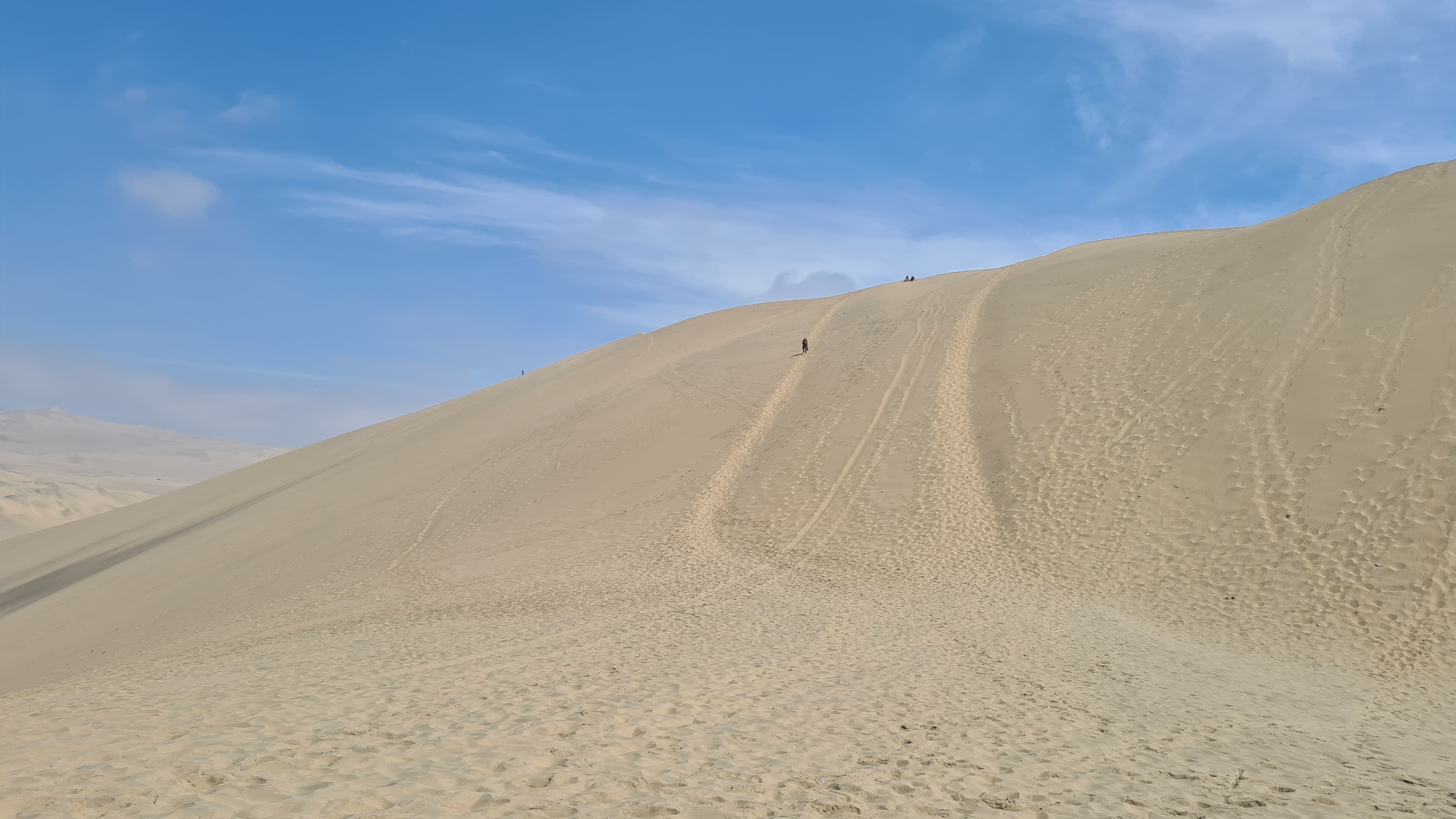Düne von unten