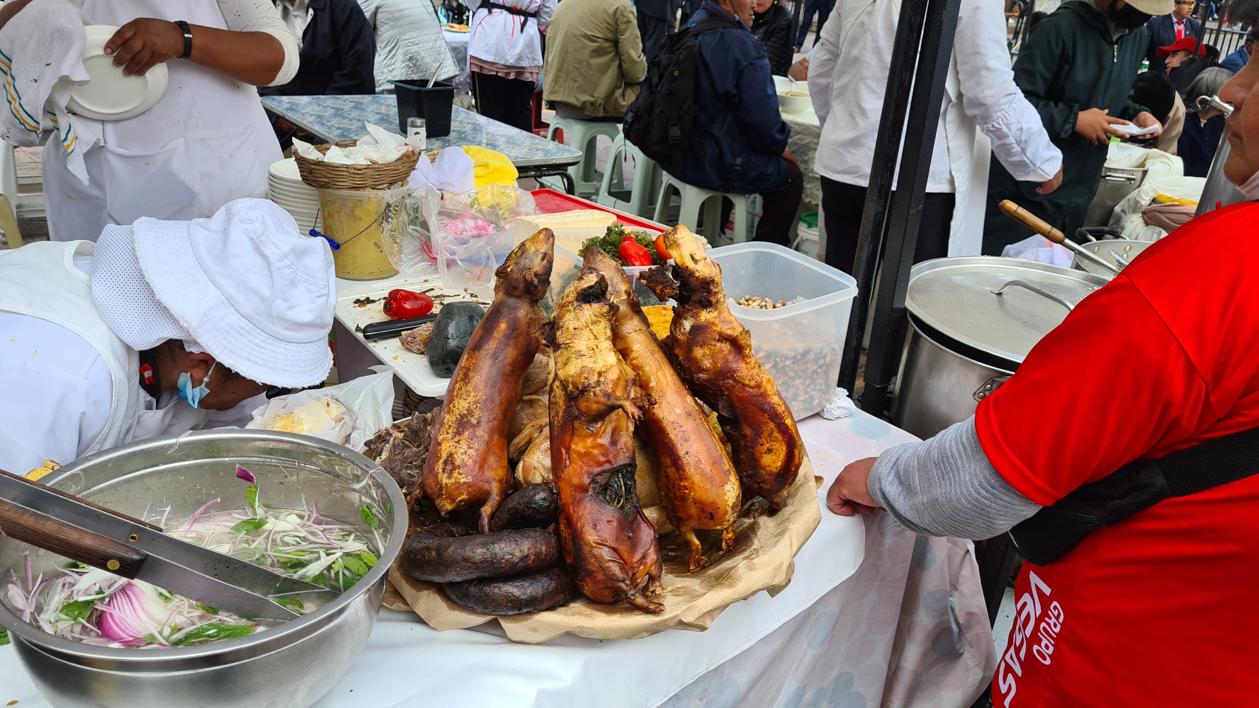 Cuy gebraten