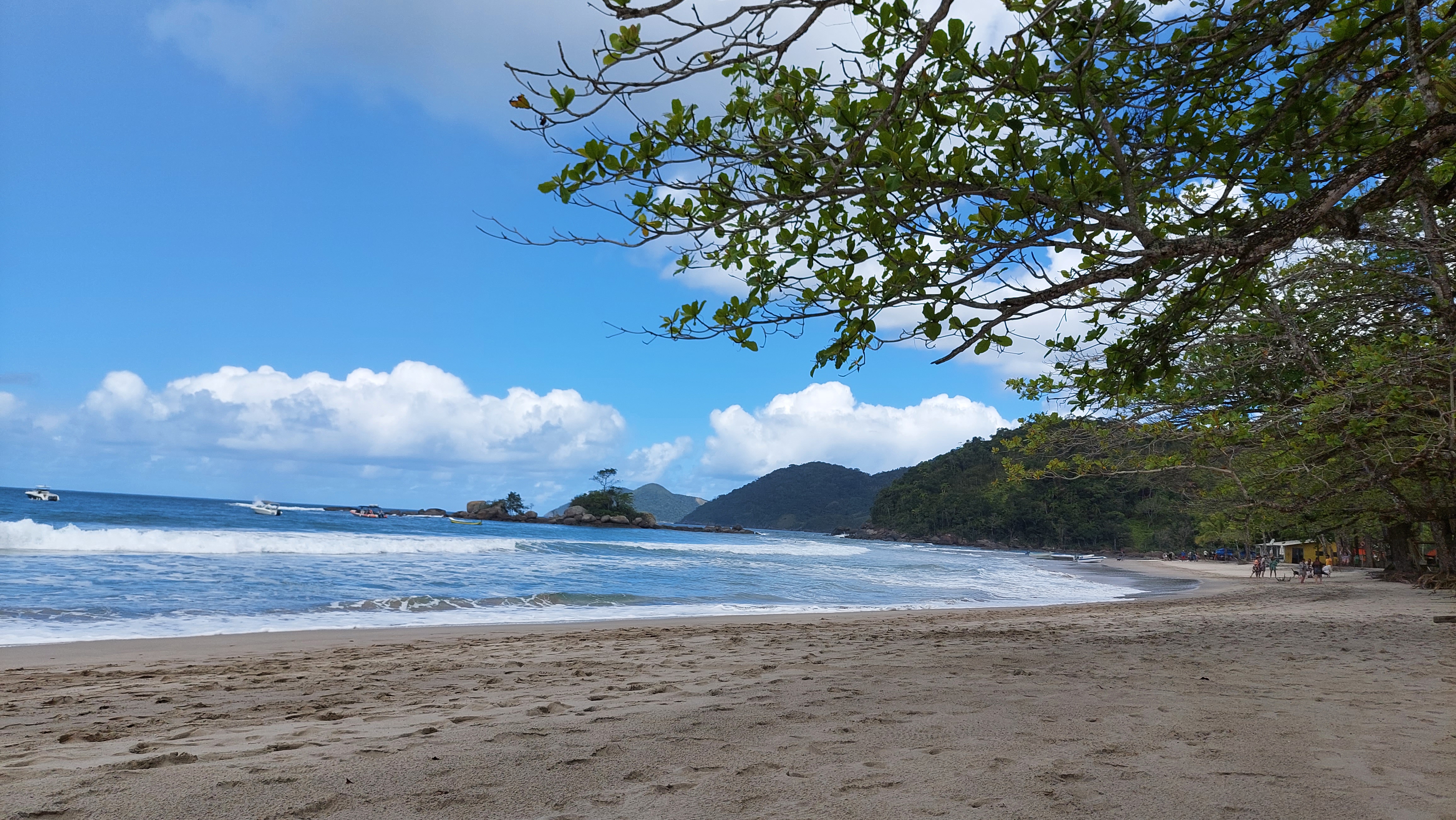 Strand auf Tour