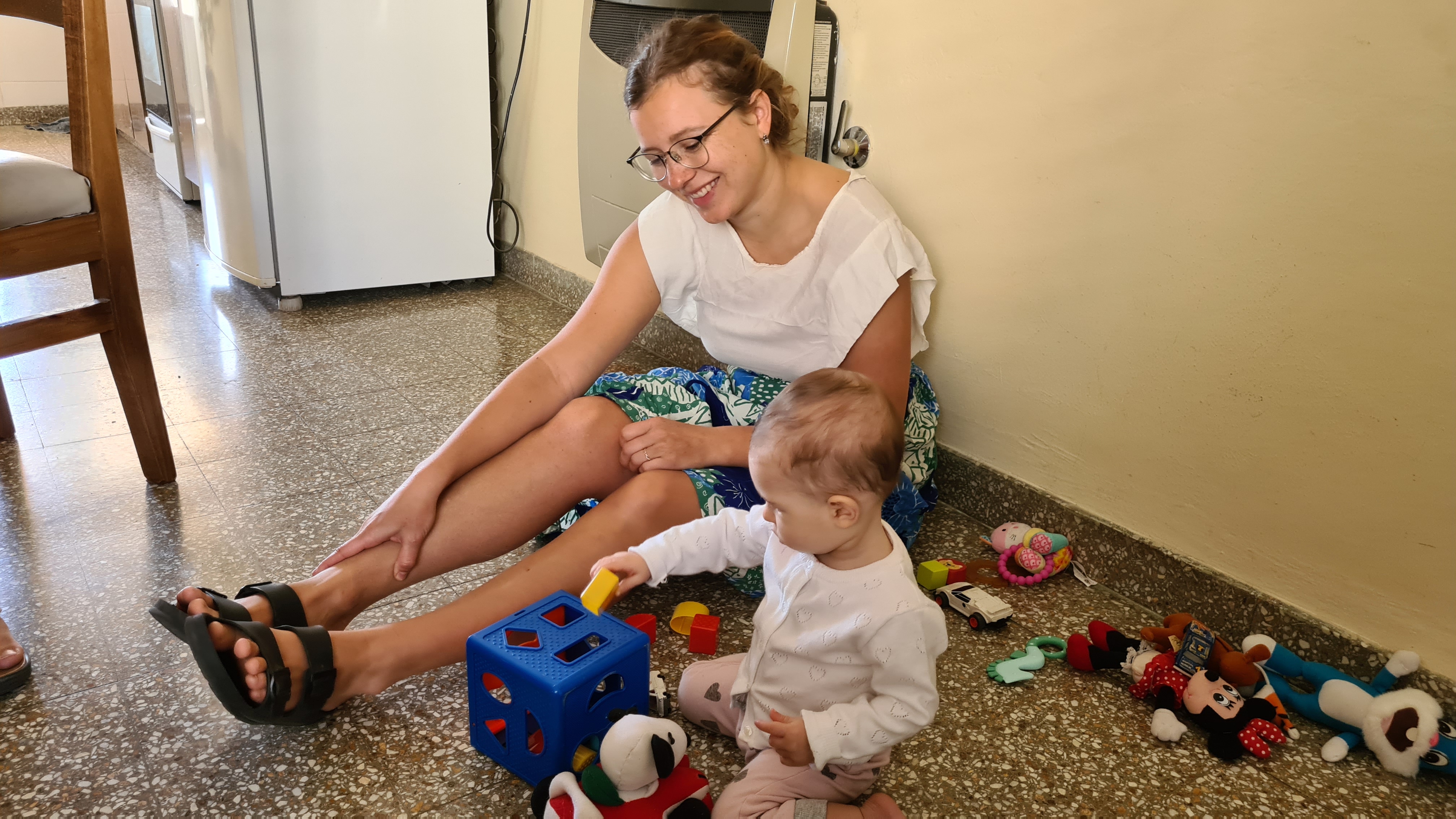 Talja mit Elena